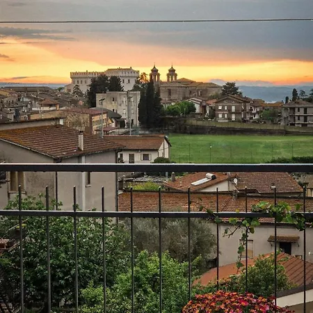 La Dolce - 10 Min Da A1 Autostrada, Terrazza Sul Tramonto , Vista Panoramica Sulle Colline Apartamento