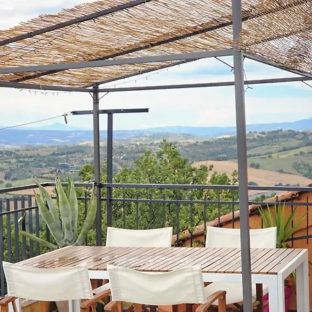 La Dolce - 10 Min Da A1 Autostrada, Terrazza Sul Tramonto , Vista Panoramica Sulle Colline Apartmán