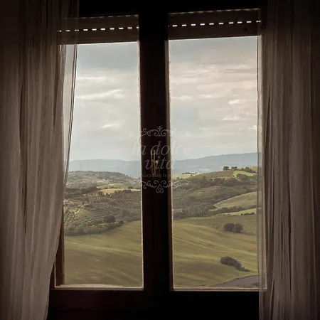 La Dolce - 10 Min Da A1 Autostrada, Terrazza Sul Tramonto , Vista Panoramica Sulle Colline