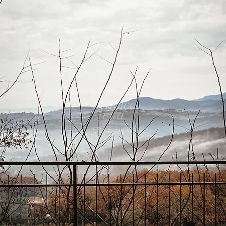 La Dolce - 10 Min Da A1 Autostrada, Terrazza Sul Tramonto , Vista Panoramica Sulle Colline Giove