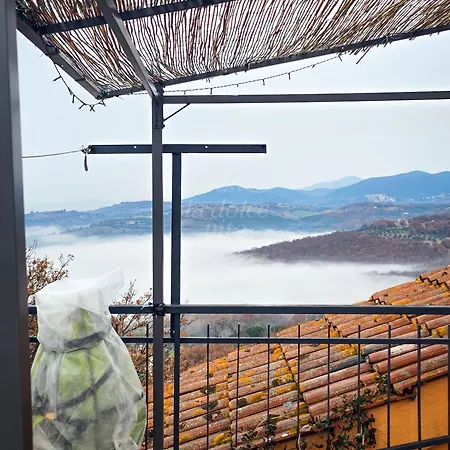 La Dolce - 10 Min Da A1 Autostrada, Terrazza Sul Tramonto , Vista Panoramica Sulle Colline Giove